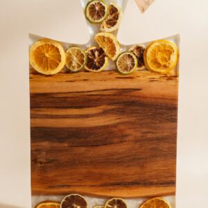 Resin Serving Board - Citrus Elegance