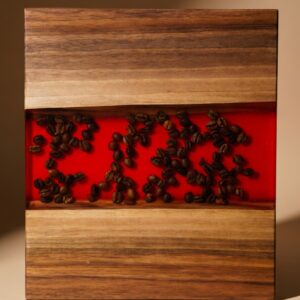 Resin Serving Board - Coffee Intensity