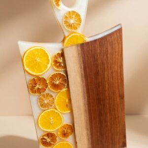 Resin Serving Board - Citrus Glow