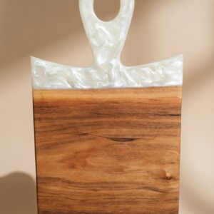 Resin Serving Board - Pearl Elegance
