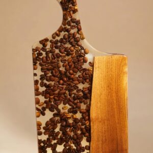 Resin Serving Board - Coffee Elegance